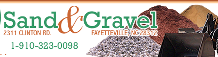 WHI Sand & Gravel - Fayetteville, NC Supplier of Sand, Gravel, Mulch, Chips, Bark, Sod and More